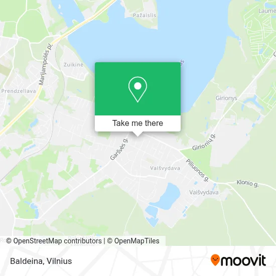 Baldeina map