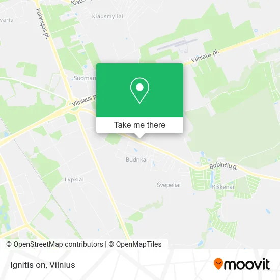 Ignitis on map