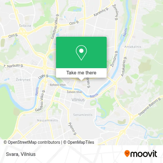 Svara map