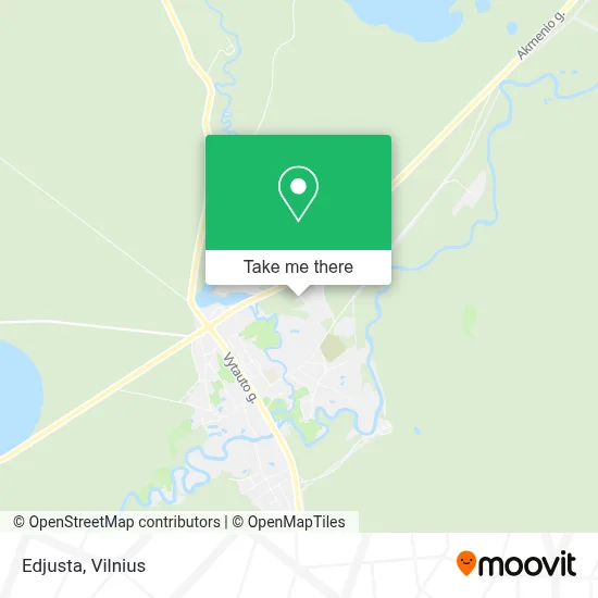 Edjusta map