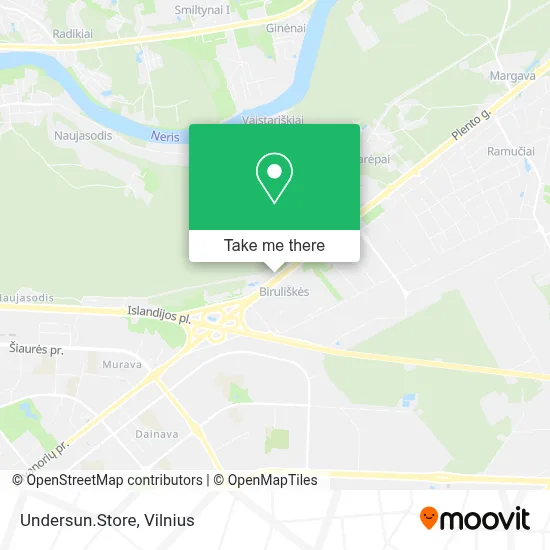 Undersun.Store map