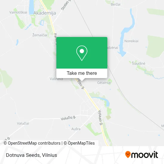 Dotnuva Seeds map