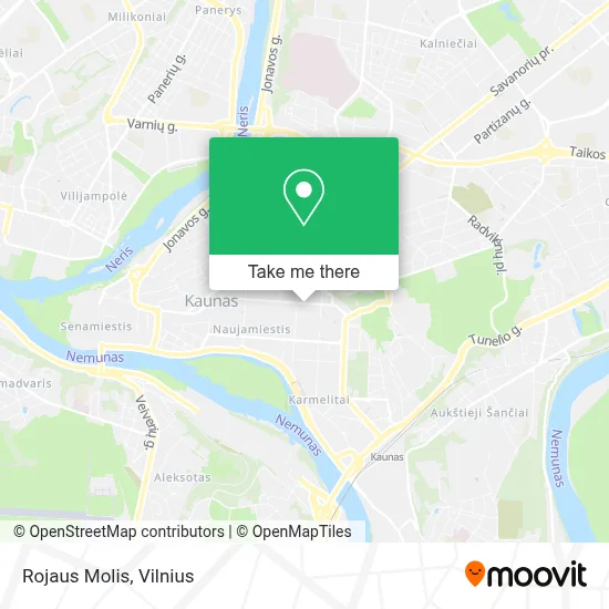 Rojaus Molis map