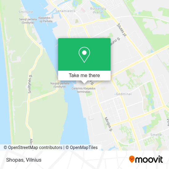 Shopas map