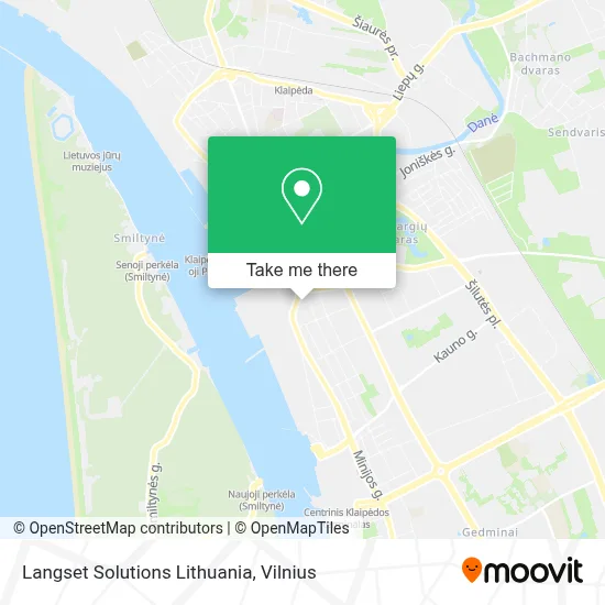 Langset Solutions Lithuania map