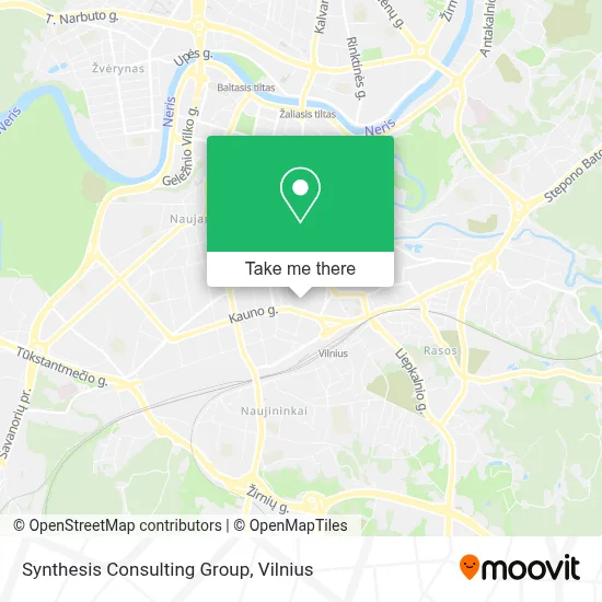 Synthesis Consulting Group map