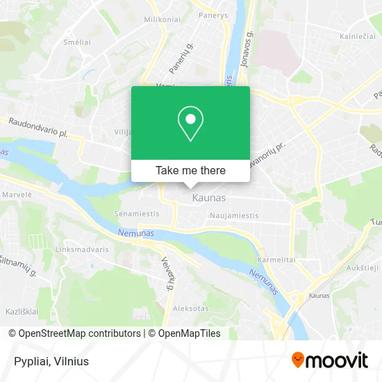 Pypliai map