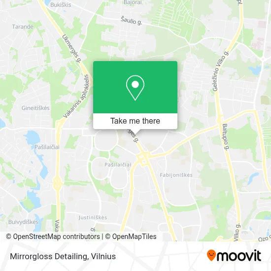 Mirrorgloss Detailing map
