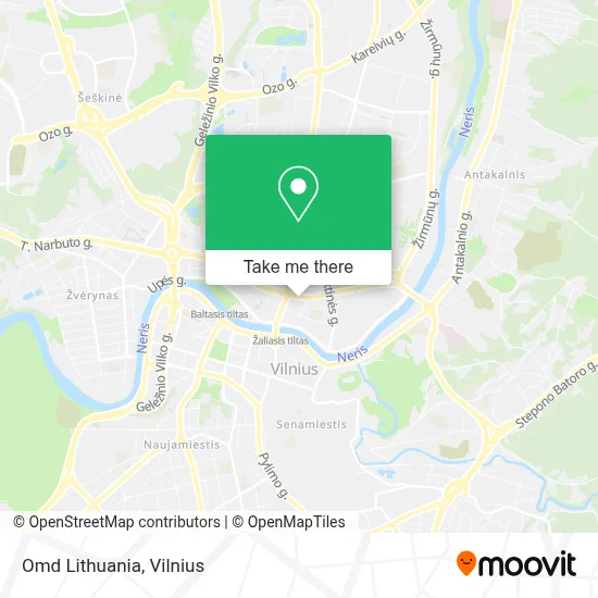 Omd Lithuania map