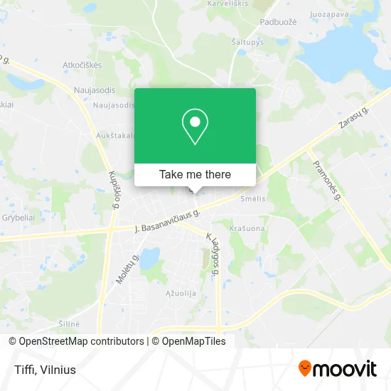 Tiffi map