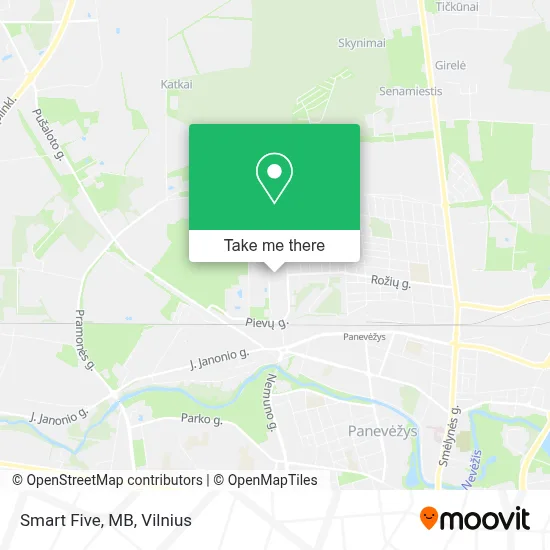 Smart Five, MB map