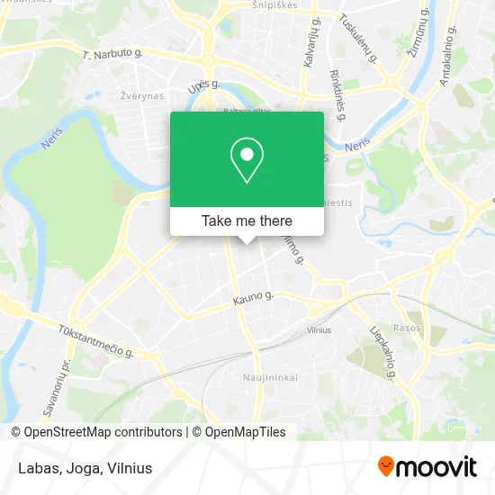 Labas, Joga map