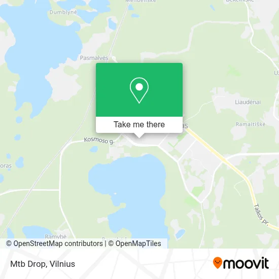 Mtb Drop map