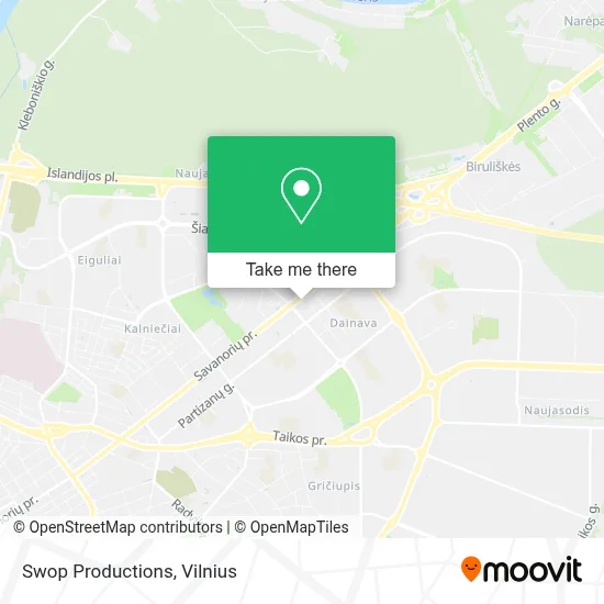 Swop Productions map