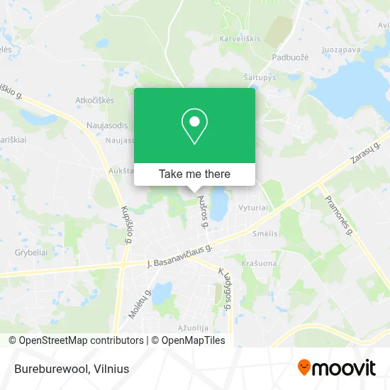 Bureburewool map