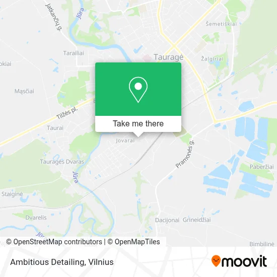 Ambitious Detailing map