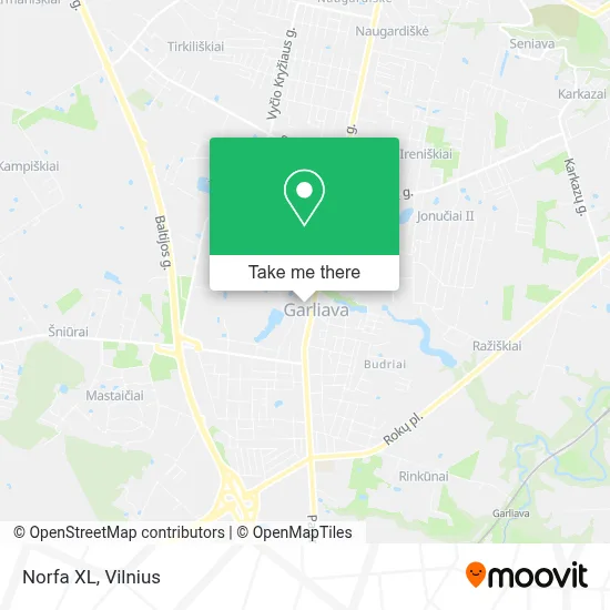 Norfa XL map