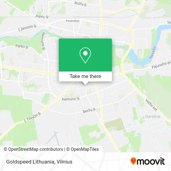 Goldspeed Lithuania map