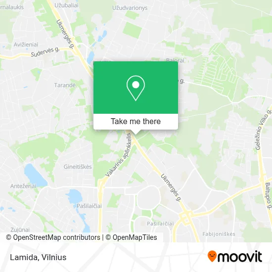 Lamida map