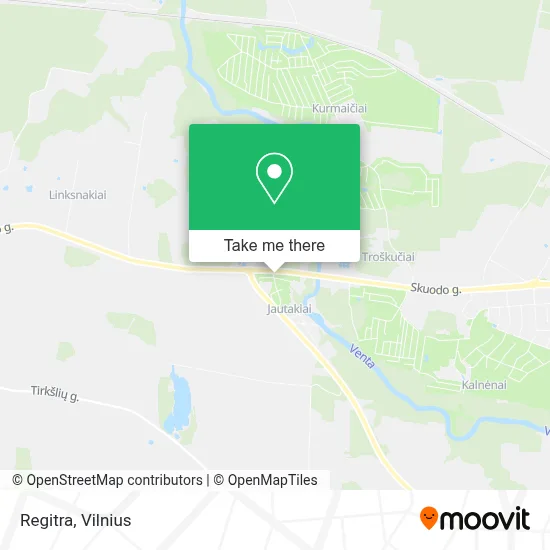 Regitra map