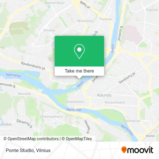 Ponte Studio map