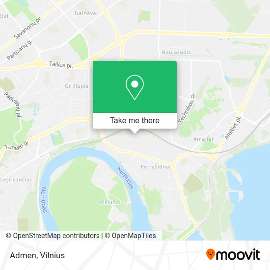 Admen map