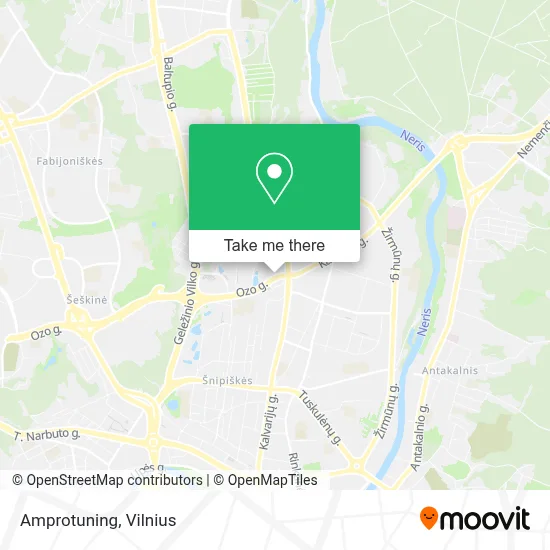 Amprotuning map