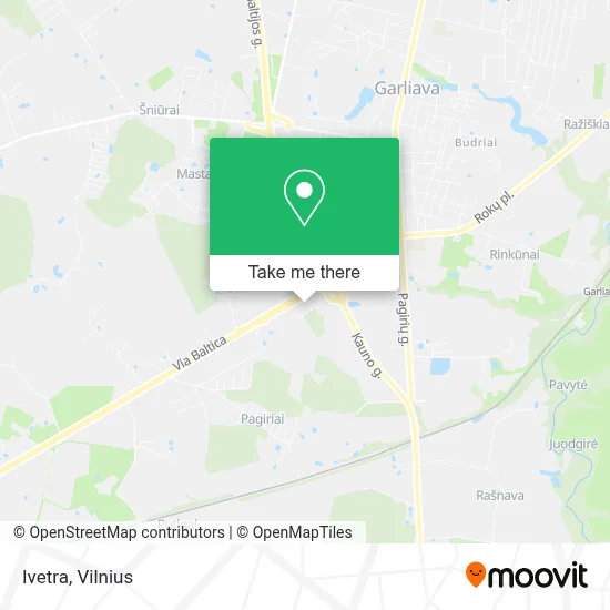 Ivetra map