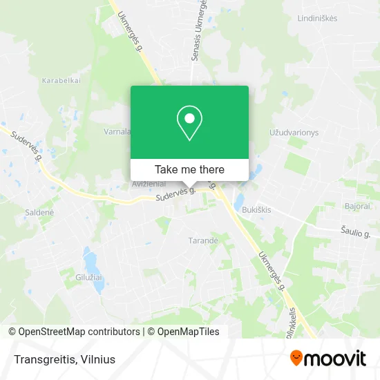 Transgreitis map