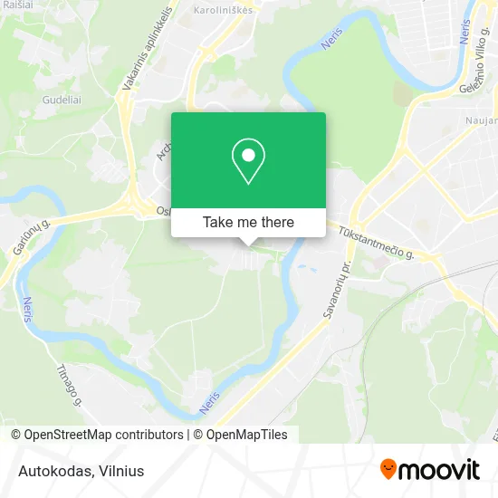 Autokodas map