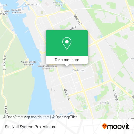 Sis Nail System Pro map