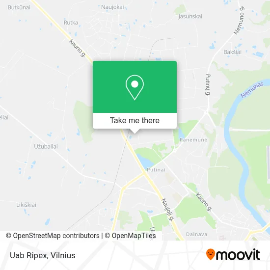 Uab Ripex map