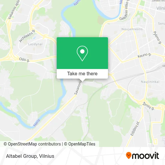 Altabel Group map