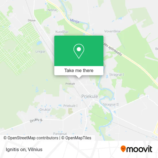Ignitis on map