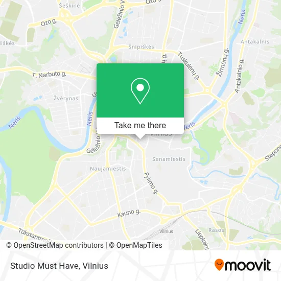 Studio Must Have map