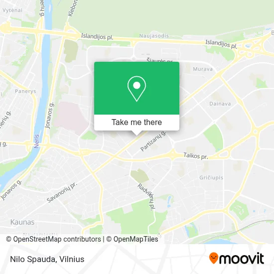 Nilo Spauda map