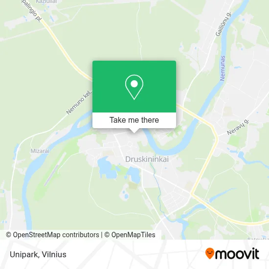 Unipark map