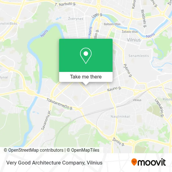 Very Good Architecture Company map