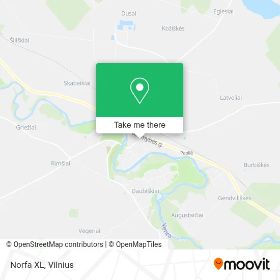 Norfa XL map