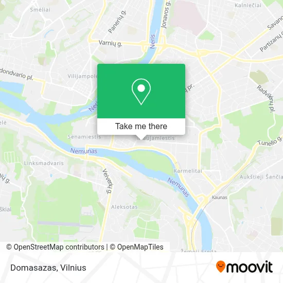 Domasazas map