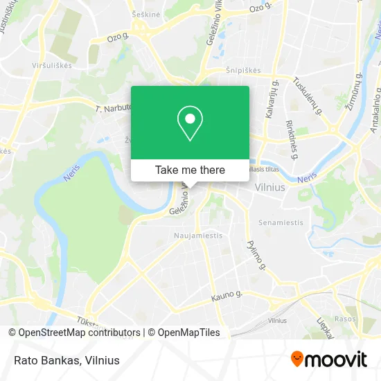 Rato Bankas map