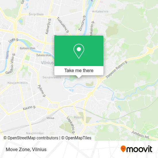 Move Zone map