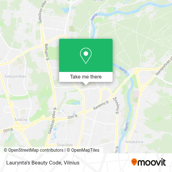 Laurynta's Beauty Code map