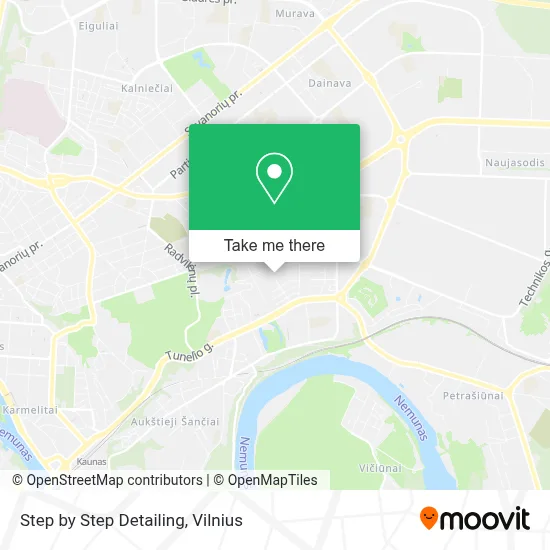 Step by Step Detailing map