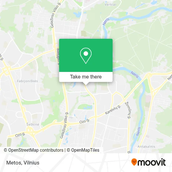 Metos map
