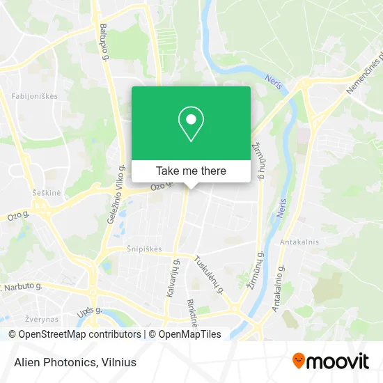Alien Photonics map