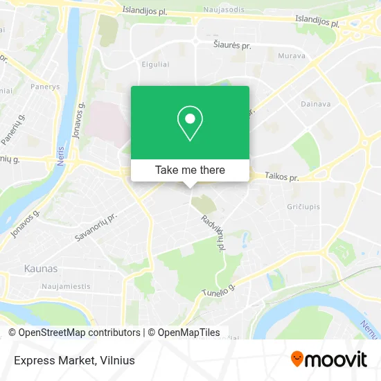 Express Market map