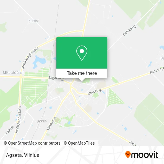 Agseta map
