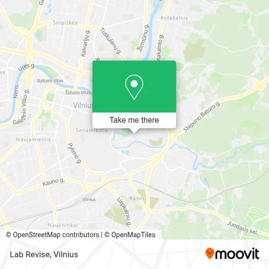 Lab Revise map