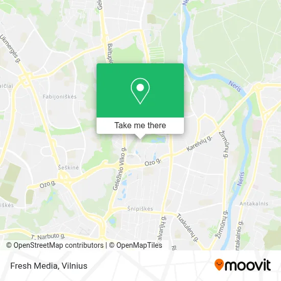 Fresh Media map